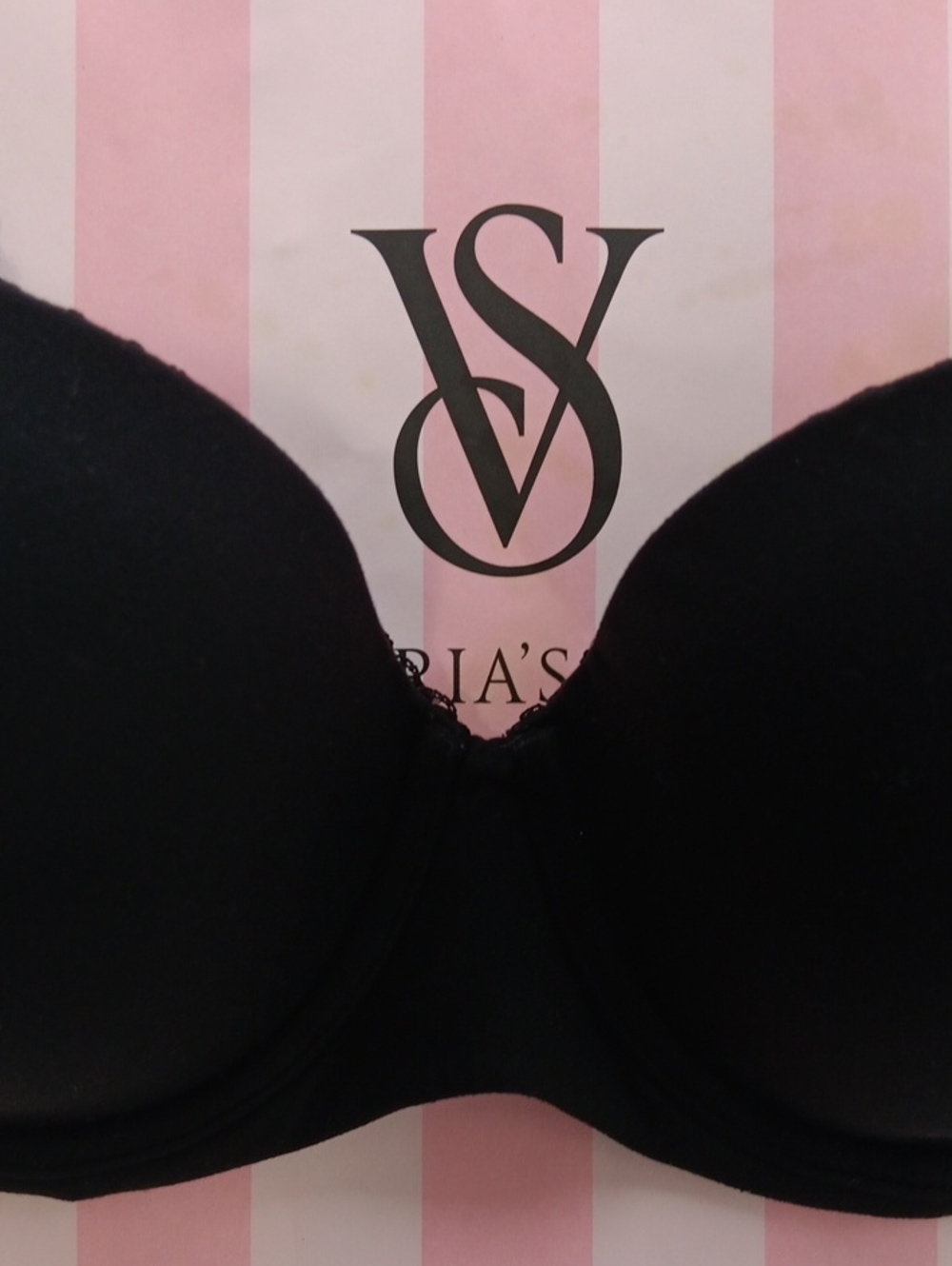 Victoria's Secret Body By Victoria Lined Demi/Demi Double Size 34DD - Picture 2 of 6